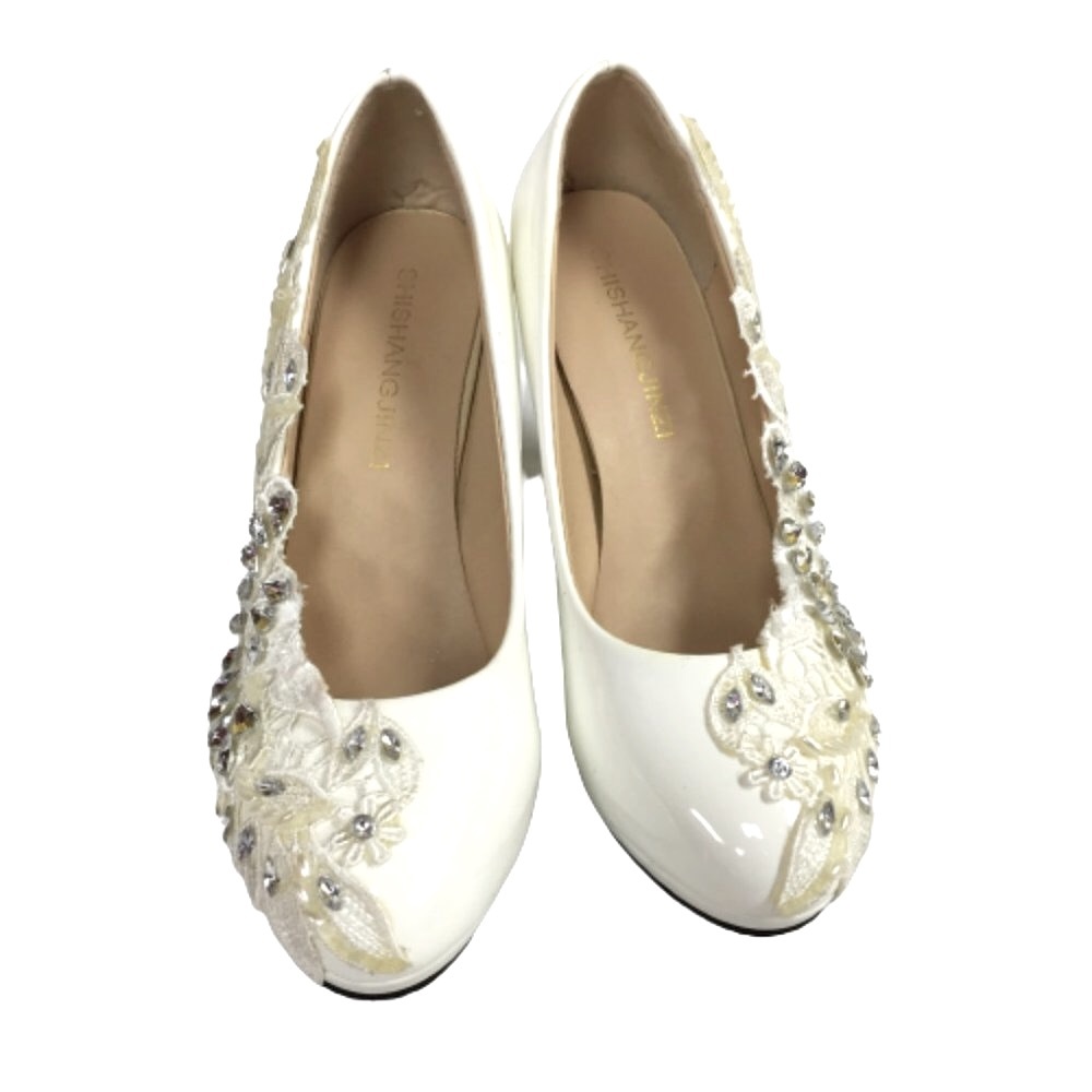 Shisangjinzi White Size 41 Heels